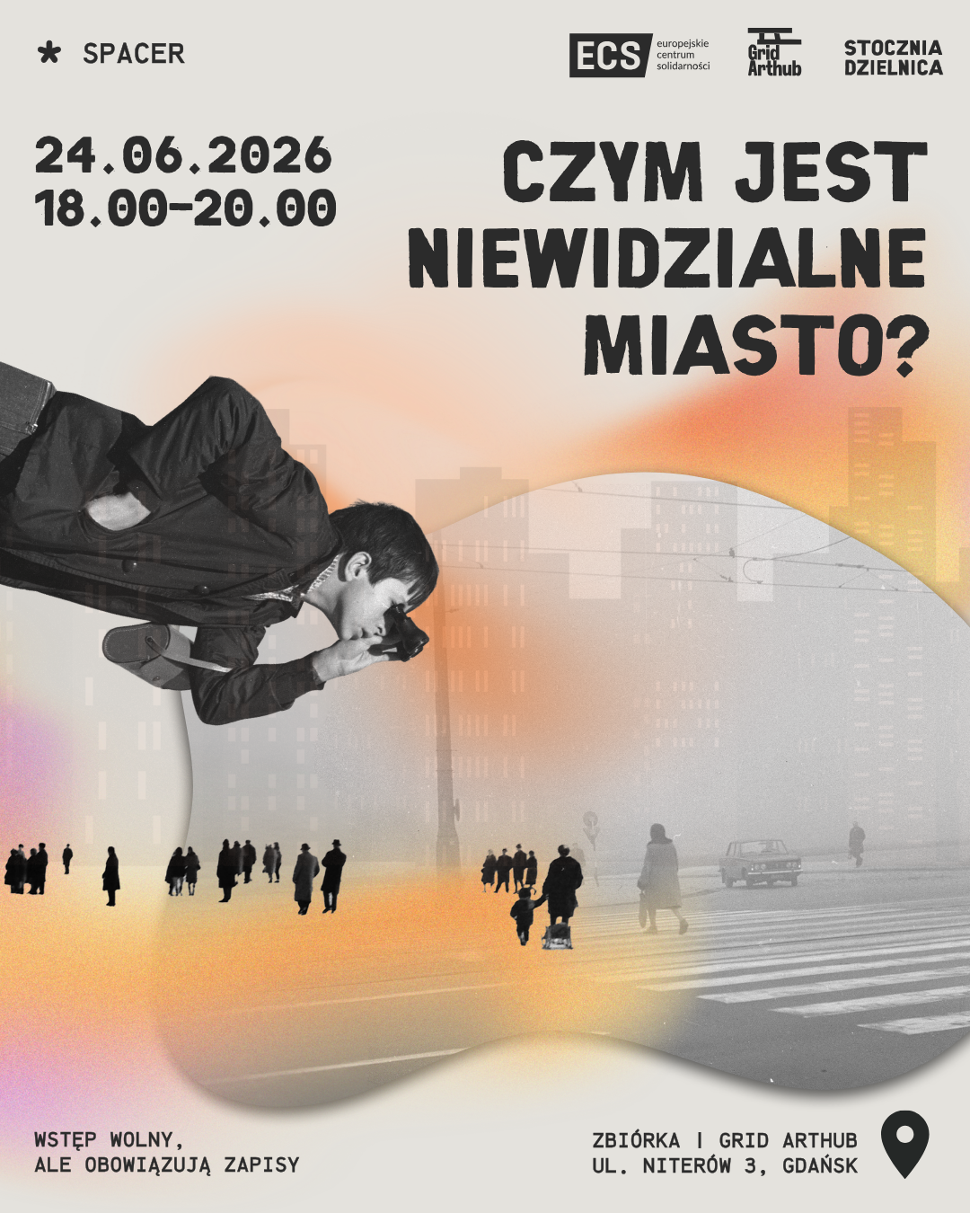 Czym jest niewidzialne miasto? Spacer z Jackiem Dominiczakiem i Filipem Springerem
